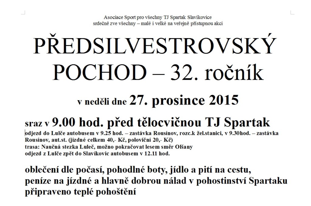 Předsilvestrovský